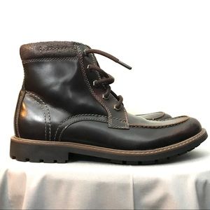 NWOT Clarks Leather Boots